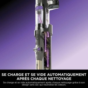 Shark Power Detect IP3251EUT Stabstaubsauger – Selbstentleerende Basis – 2 l – 70 Minuten Akkulaufzeit