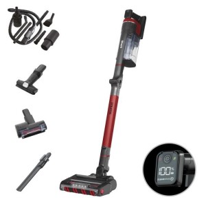 SHARK Stratos IZ400EU – Kabelloser Stabstaubsauger – DuoClean-Technologie + PowerFins Plus – LED-Beleuchtung