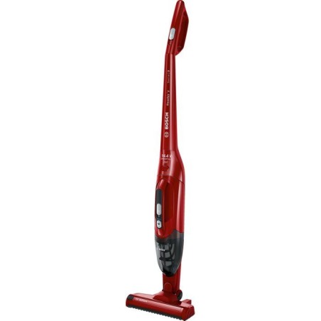 BOSCH BBHF214R - 2-in-1 Akku-Stielstaubsauger - Integrierter Handstaubsauger - Parkposition (steht von selbst aufrecht)