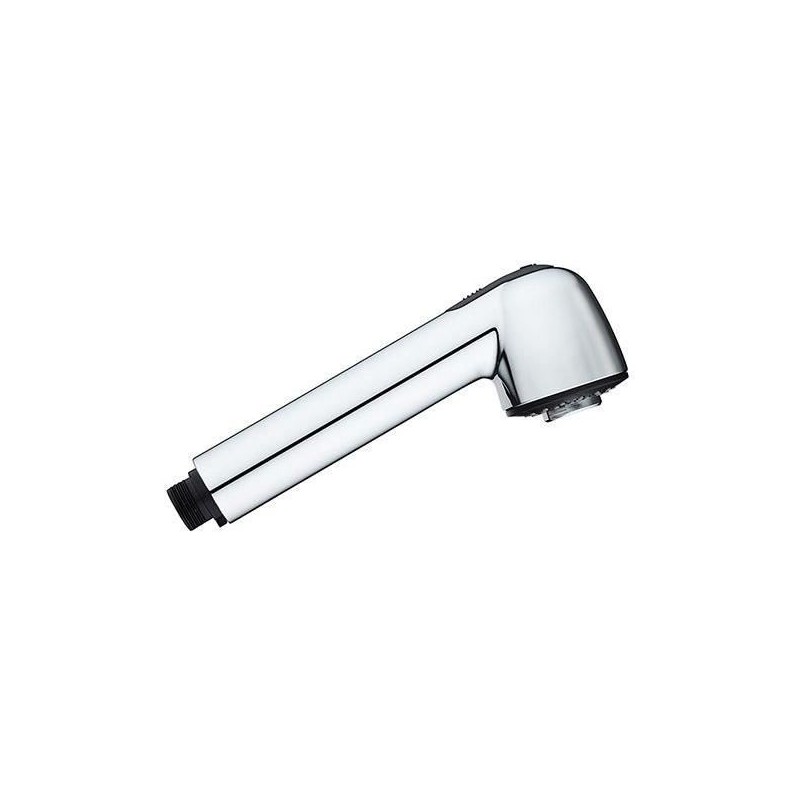 Shower head - ROUSSEAU - Chrome - ABS - 2 jets - Anti-limescale