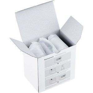 3er-Pack Staubbeutel – ROBOROCK – Für QREVO und SAROS – Weiß