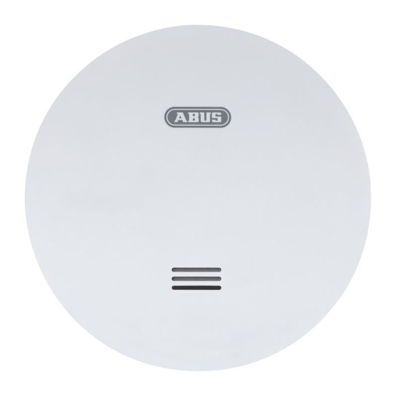 Smoke detector - ABUS - RWM160 - Ultra-flat design - 40 m² protection - 85 dB alarm - 10-year lithium battery