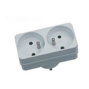 Biplite - GAO - 2x16A - White, NF compliant