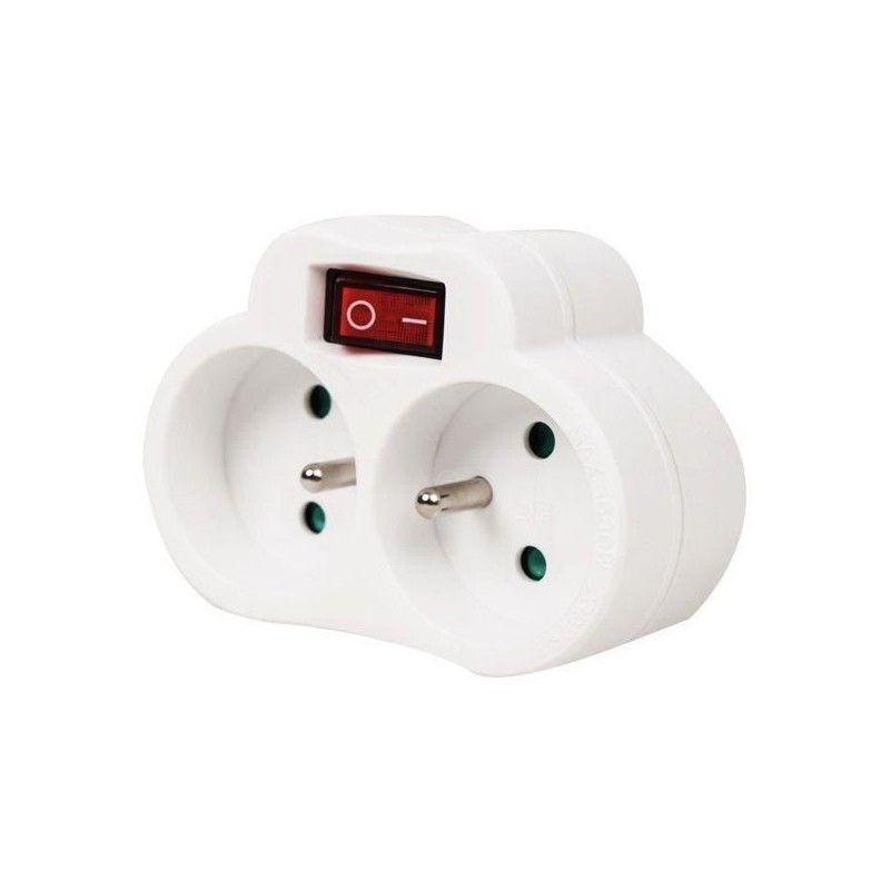 Biplite - GAO - 2x16A - Mit Schalter, NF-konform