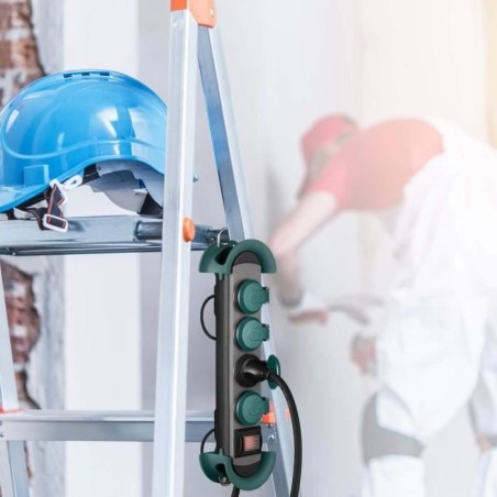 Steckdosenleiste - GAO - IP44 - Mit 3m Kabel, wasser-/staubdicht