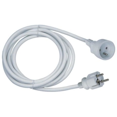 Verlängerungskabel - GAO - 16A - 3m Kabel - Weiß - Robust und flexibel