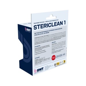 Harzreiniger - BWT - Stericlean - Reinigt effektiv Weichmacher-Ionenaustauscherharze - 2 x 125 ml