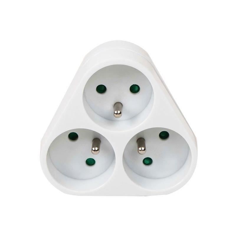Triplite - GAO - 3x16A - Triangle, blanche, conforme NF