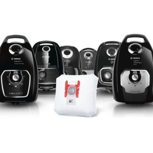 Sacs d'aspirateur - BOSCH - BBZ41FGALL - PowerProtect Type G ALL avec charbon actif - Lot de 4 sacs + 1 filtre