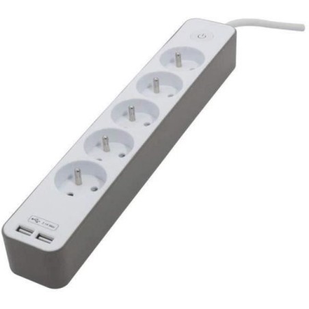 Block 5 genommen 1,5 m, braun USB