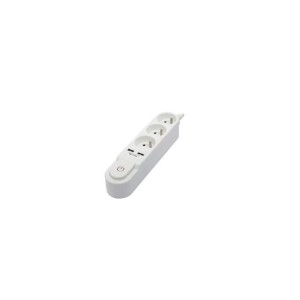 Block 3 genommen 1,5 m, weiß USB
