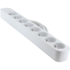 Multiprise - CHACON - 8 x 16 A - Avec interrupteur - Câble 1,5 m
