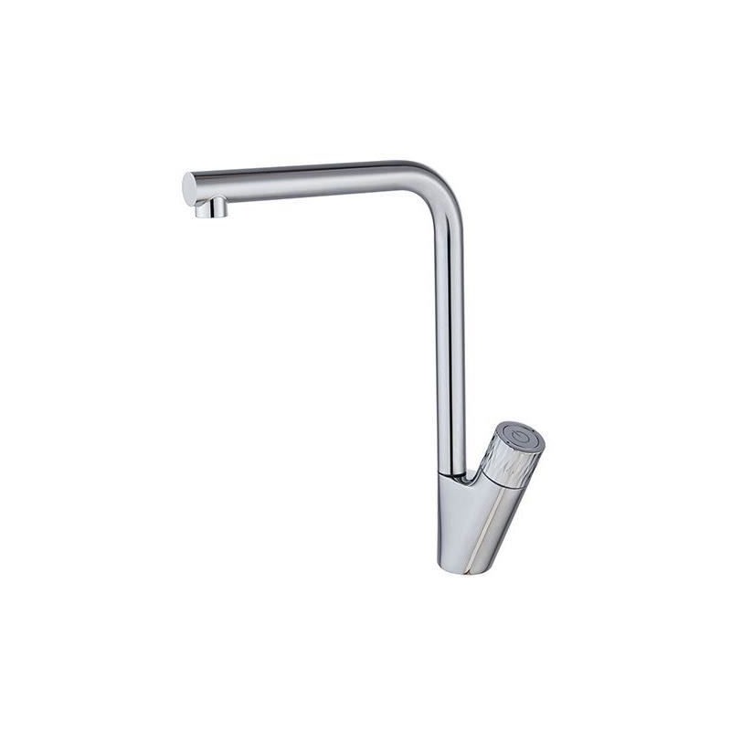 Sink mixer - Chrome - Invisible aerator - EDOUARD ROUSSEAU - PATTY