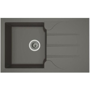Sink Aloa 1 graue Betonschale