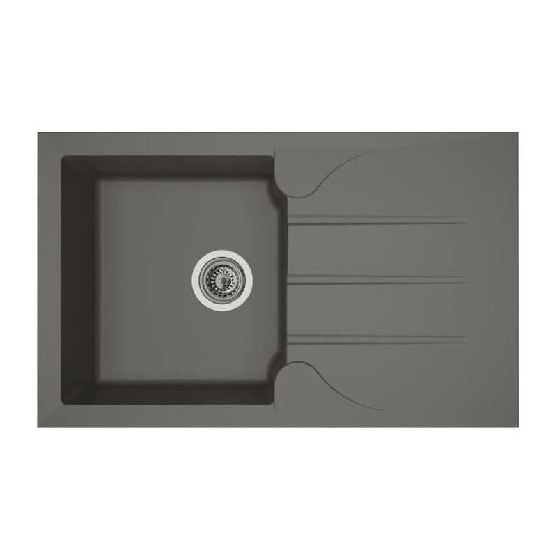 Sink Aloa 1 graue Betonschale