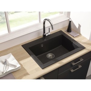 Sink 1 Hexo schwarz ist