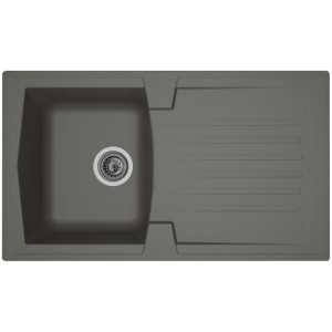 Sink Arena 1 graue Betonschale