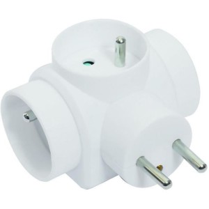 Triplite – GAO – 3x16A – Weiß, NF-konform