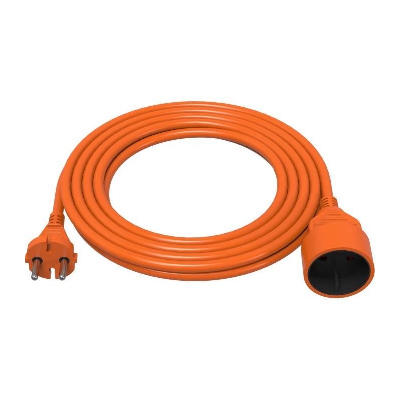 Rallonge extérieure - GAO - H05VV-F 2x1,5mm²- 50m, robuste, résistante