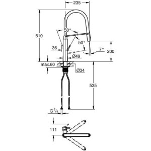 GROHE Concetto Spültischbatterie