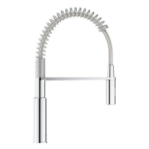 GROHE TAP Kitchen Sink GET, Mixer Monocomande 2 Jets, Tap with Professional Extractable Shower, 30361000