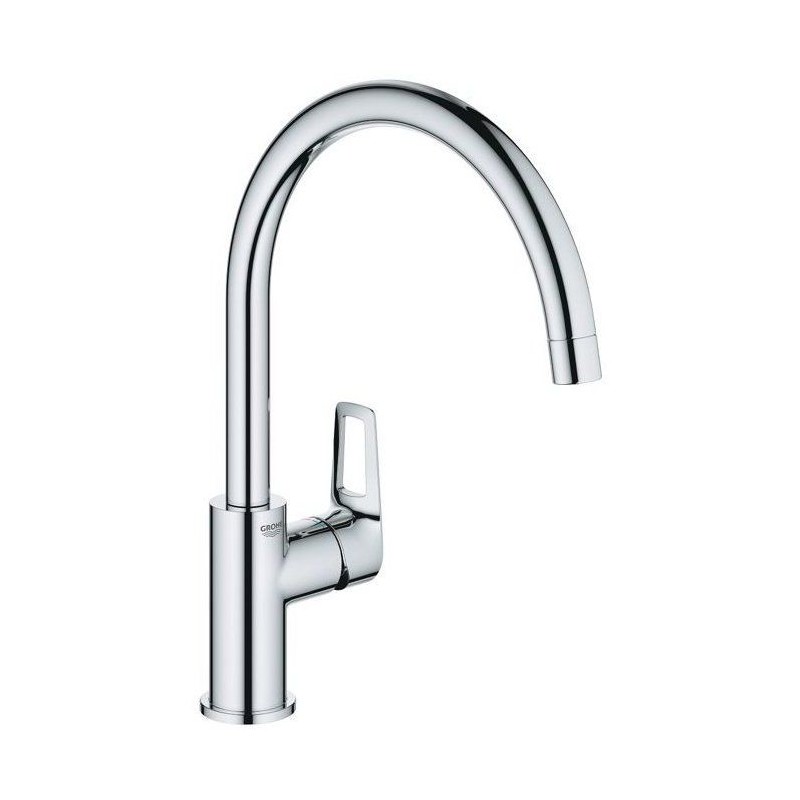 Robinet de cuisine évier monocommande BAULOOP bec haut pivotant - GROHE – 31368001