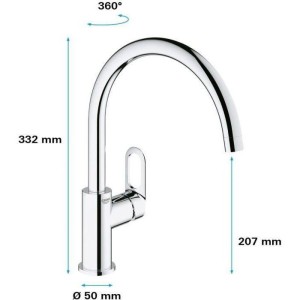 Grohe - Sink monocommande mixer