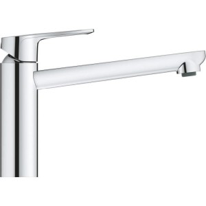 GROHE FAUXT STORT FLOW Kitchen Sink, Monocomina mixer with economical water mousseur, 140 ° rotation, chrome, 31691000