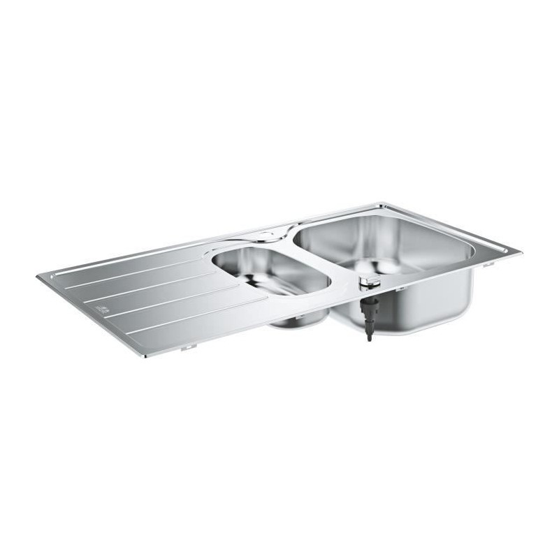 Stainless steel sink - stainless steel - grohe