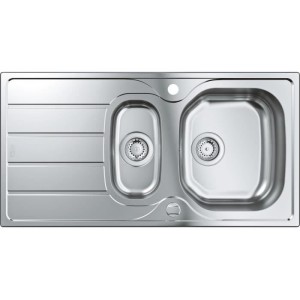 Stainless steel sink - stainless steel - grohe