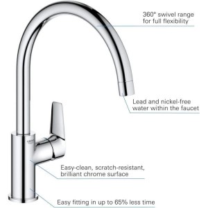 GROHE - Einhebel-Spültischmischer