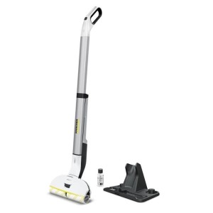 KARCHER EWM 2 - Balai serpilliere électrique sans fil - Permet de nettoyer jusqu'a 60 m² - Tout type de sols durs