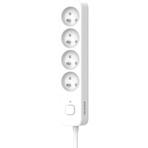 Power strip - QUARX - 4 sockets - With 3 USB ports, 1.5m cable