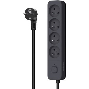 Steckdosenleiste - QUARX - 4 Steckdosen - Mit 3 USB-Anschlüssen, 1,5m Kabel