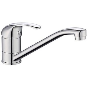 Sink mixer - Edouard Rousseau - CARDIFF - Chrome - Swivel spout - Water saving