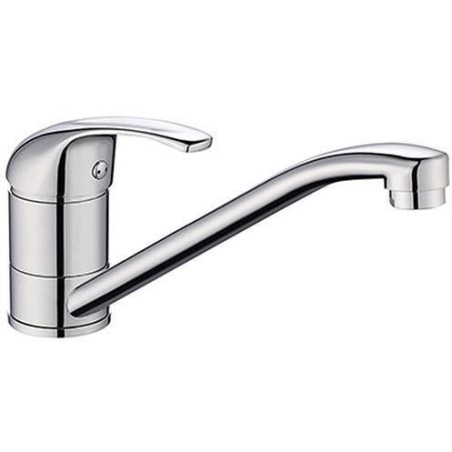 Sink mixer - Edouard Rousseau - CARDIFF - Chrome - Swivel spout - Water saving