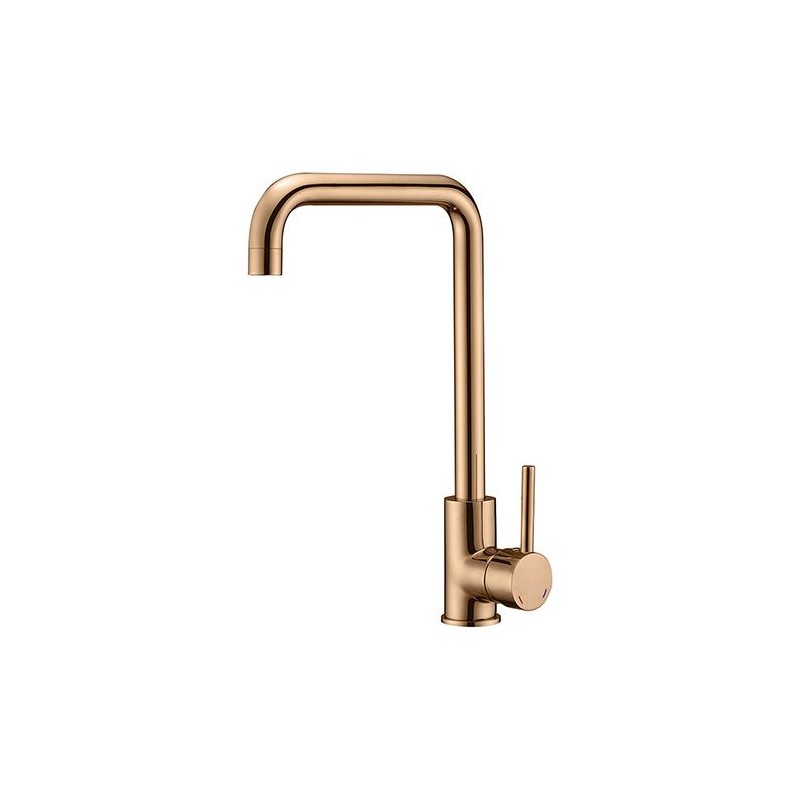 ROUSSEAU Kitchen mixer faucet Kiloo - Without hand shower - Rose gold