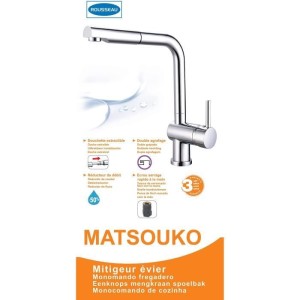 Matsouko Chrom Spültischbatterie