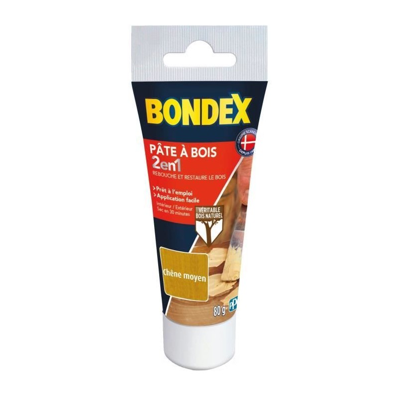Mittlerer Eichenholzfüller – BONDEX – 420479 – 80 g