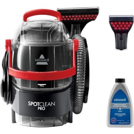 BISSEL Spot Clean Pro 1558N – Tragbarer Wasserreiniger – 3,5-l-Tank – 1,5-m-Schlauch – 6,5-m-Kabel