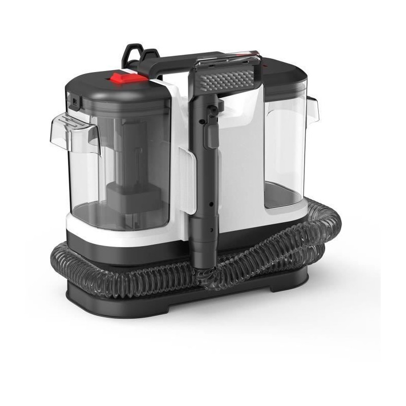 Aspirateur nettoyeur détacheur - JOCCA - 500 W - 12000 Pa - 1800 ml - Noir / Blanc