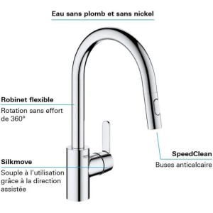 GROHE - Single lever sink mixer