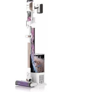Aspirateur balai sans fil SHARK IW3612EUT Detect Clean & Empty - Station Auto-Empty - Blanc/or