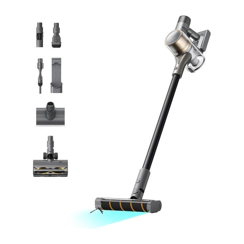 Aspirateur balai sans fil - DREAME R30 - 190 AW - 0,6 L - 90 min - Noir