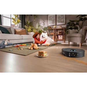 Aspirateur robot laveur - CECOTEC - Conga X100 - 20 000 Pa - Noir