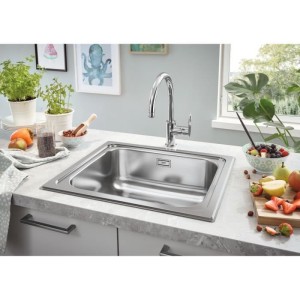 Küchenspüle - Edelstahl - Von oben eingebaut - GROHE K200 - 31719SD0