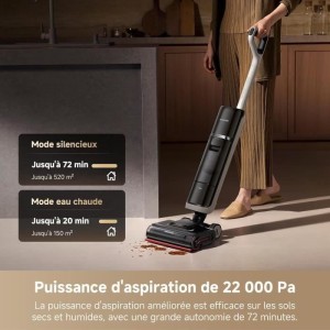 DREAME H15 Pro Heat Aspirateur Laveur - Nettoyage des sols a 85 °C ...