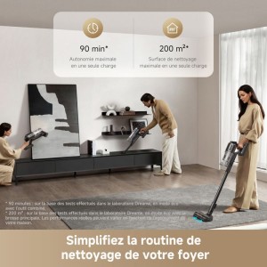 Aspirateur Balai sans Fil - DREAME Z10 - 210AW - Filtration 99,99% ...
