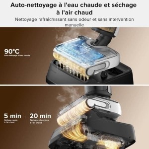 ROBOROCK F25 Staubsauger – 20.000 Pa – All-in-One mit Schnelltrockn...