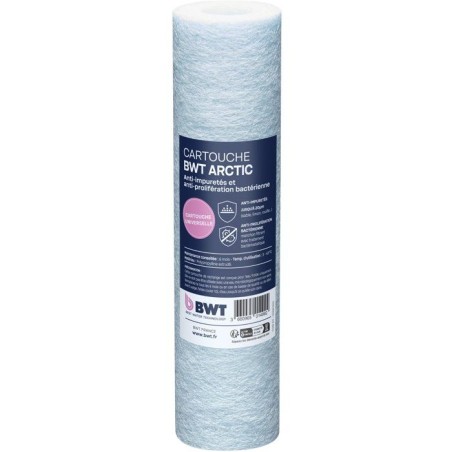 Kit d'entretien adoucisseur - BWT - 3 cartouches - Pastilles IOCLEAN - Protection impuretés & résines